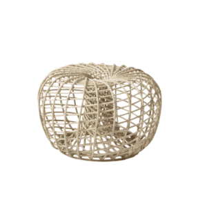 Cane-Line Nest Indoor Footstool / Coffee Table Small